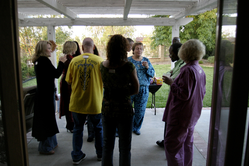 06. Party outside